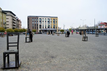 The Ghetto Heroes Square Krakow