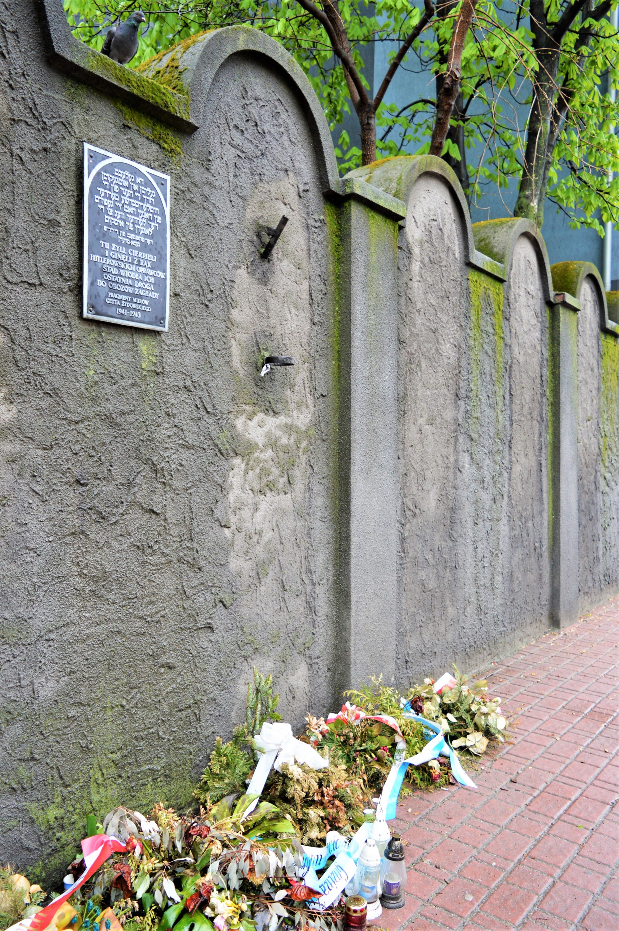 Krakow Ghetto Wall, Poland