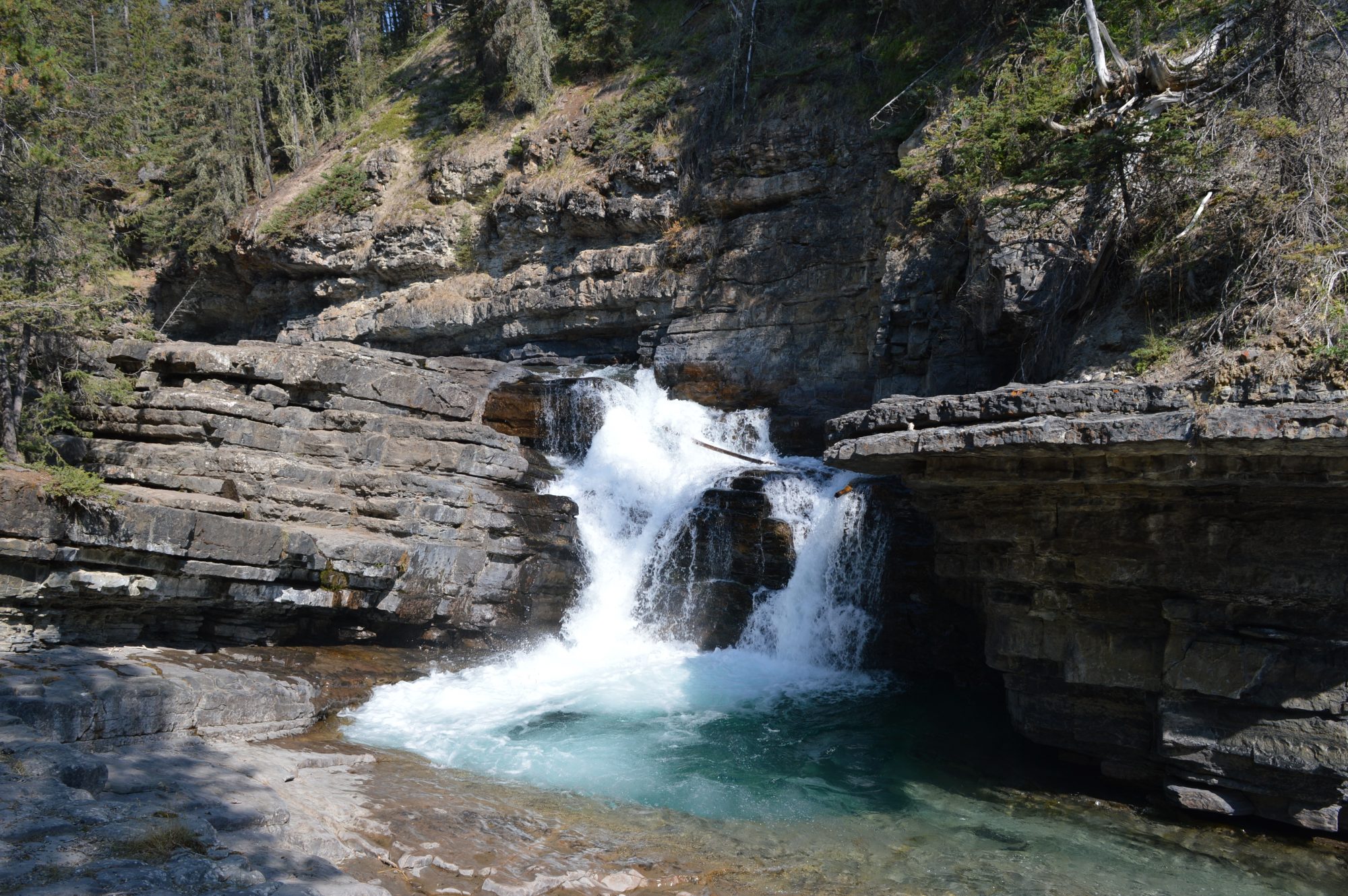 Johnston Canyon Upper Falls, Banff National Park