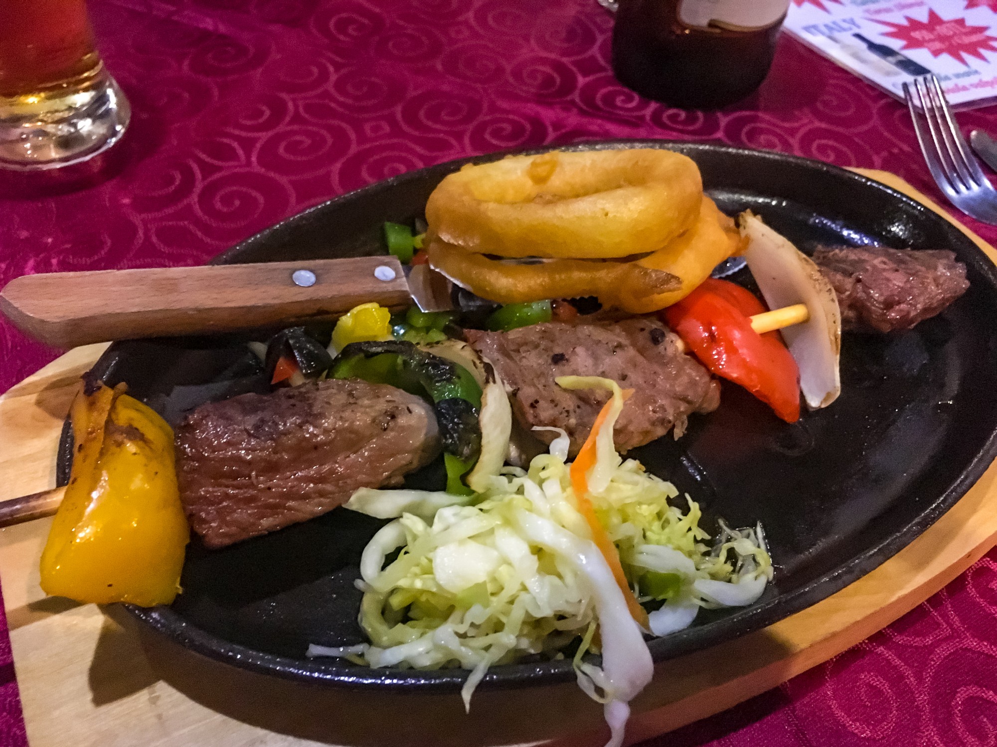 Steak Skewer - Bhandari Resort & Spa BBQ Night, Khao Lak