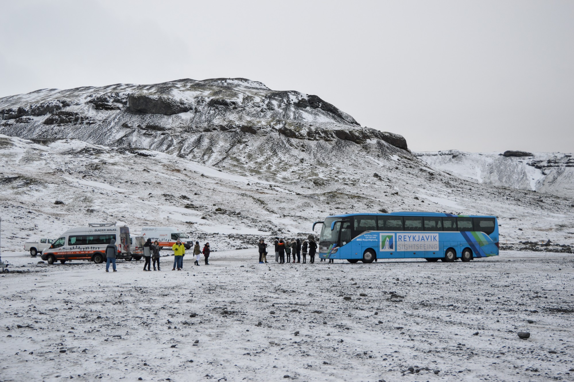 Sólheimajökull Glacier In Iceland