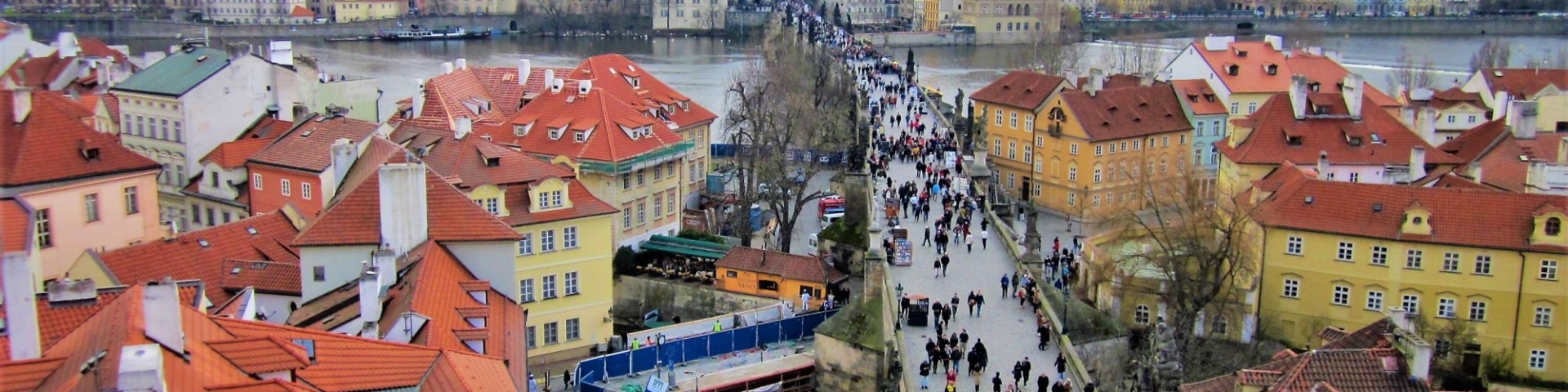 View from the Lesser Town Bridge Tower, Prague