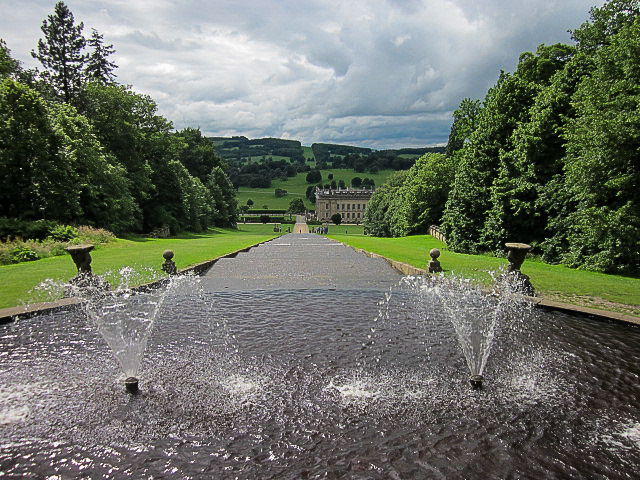 Chatsworth House fountain