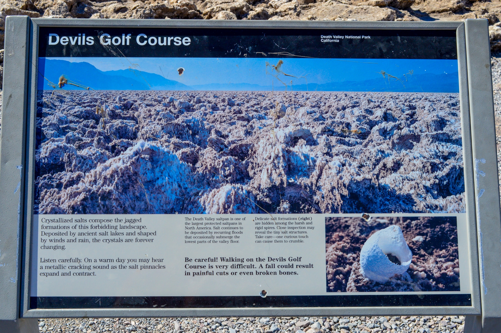 Devil's Golf Course, Death Valley National Park