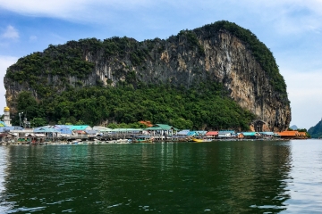 Koh Panyee Island In Phang Nga Bay