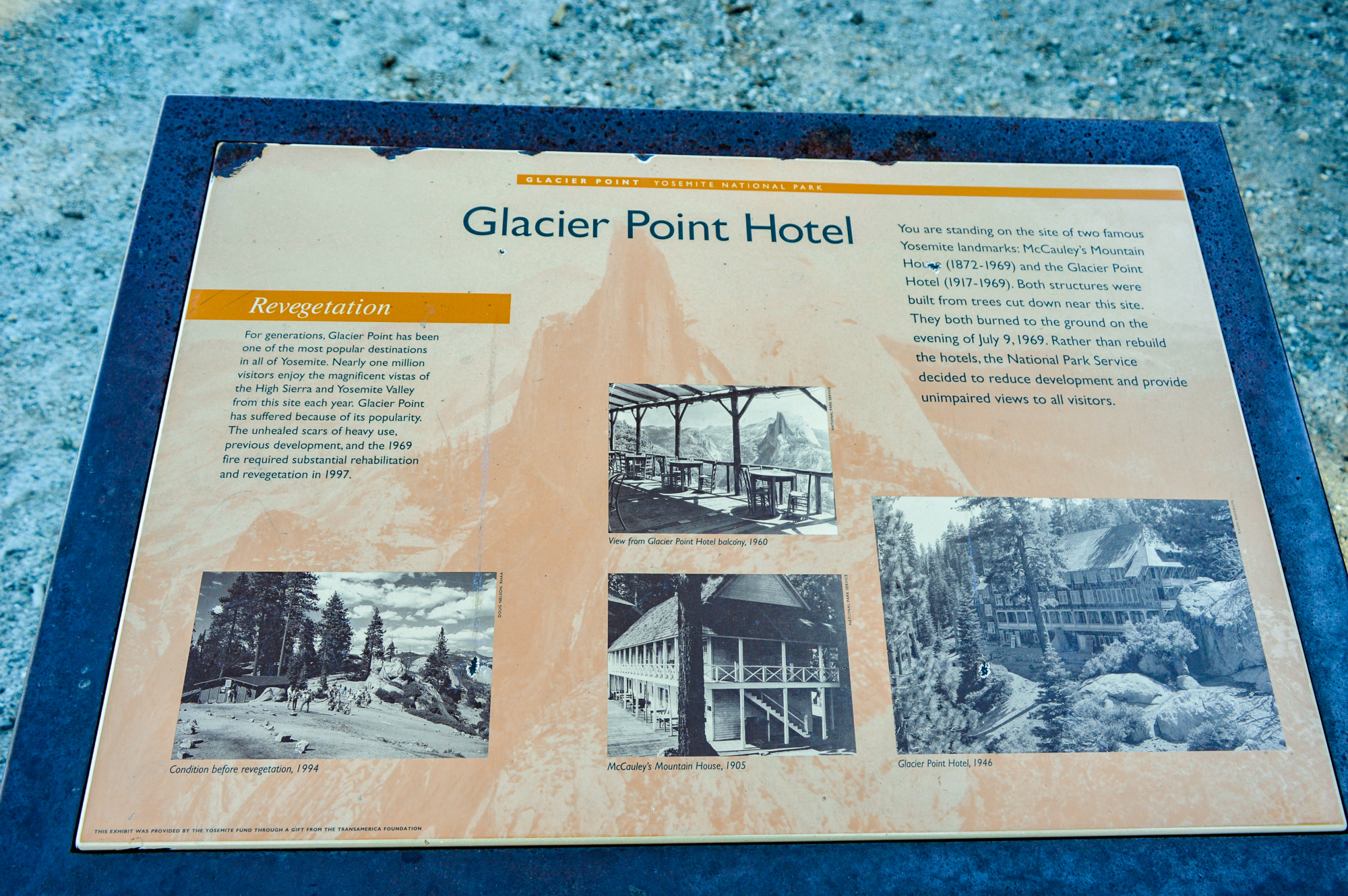 Glacier Point Yosemite National Park