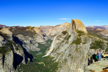Half Dome From Glacier Point Yosemite National Park