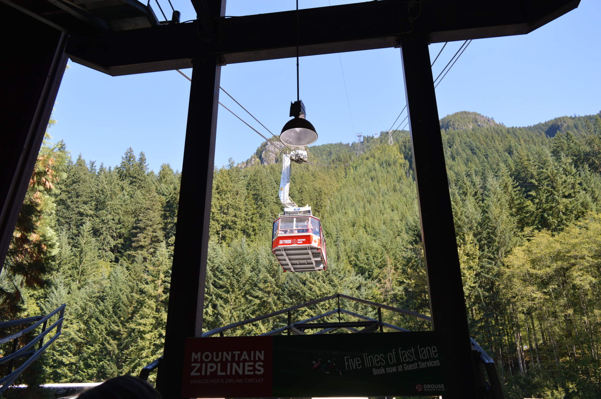 Grouse Mountain gondola
